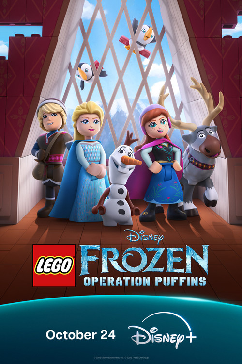 LEGO Frozen: Operation Puffins (2025) - Movie Poster